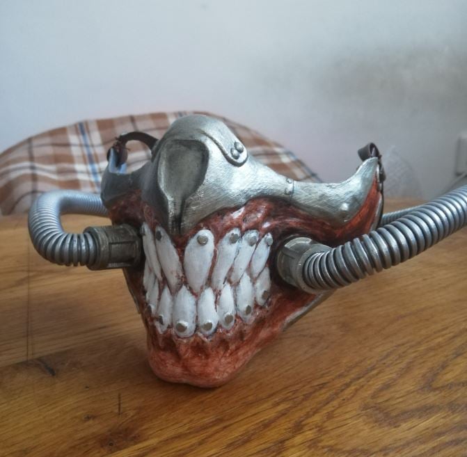 Immortan Joe Mask with Sharp teeth