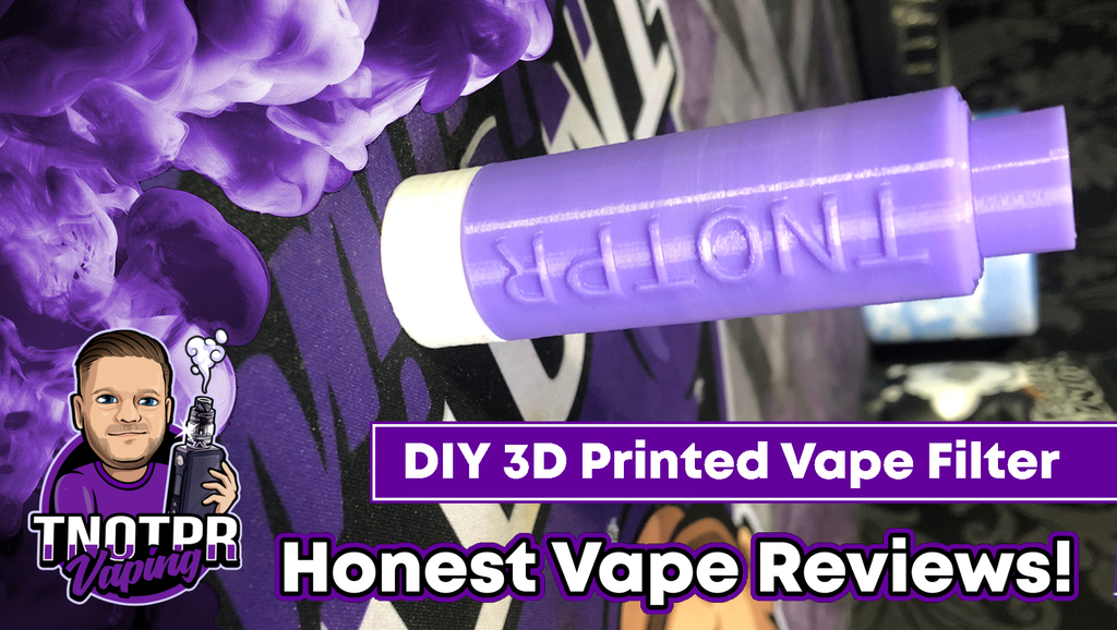 DIY 3D Printed Vape Filter