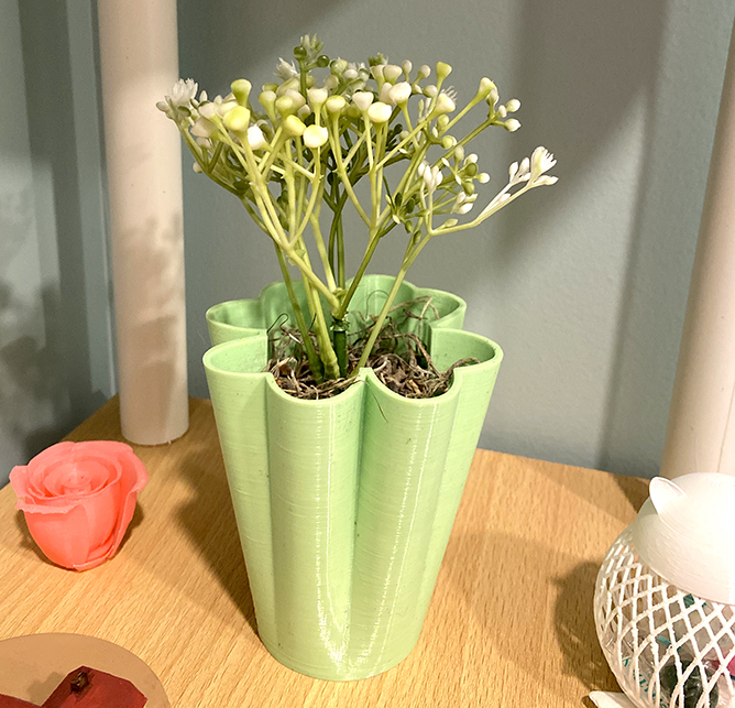 Four Leaf Clover Vase - Lucky Shamrock Vase