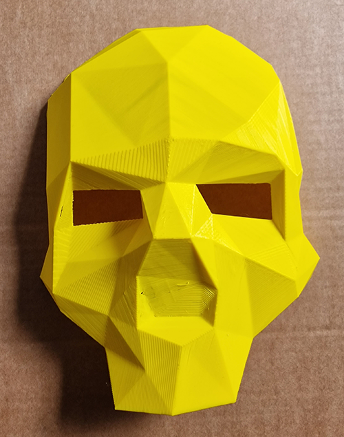 Low Poly Skull Mask