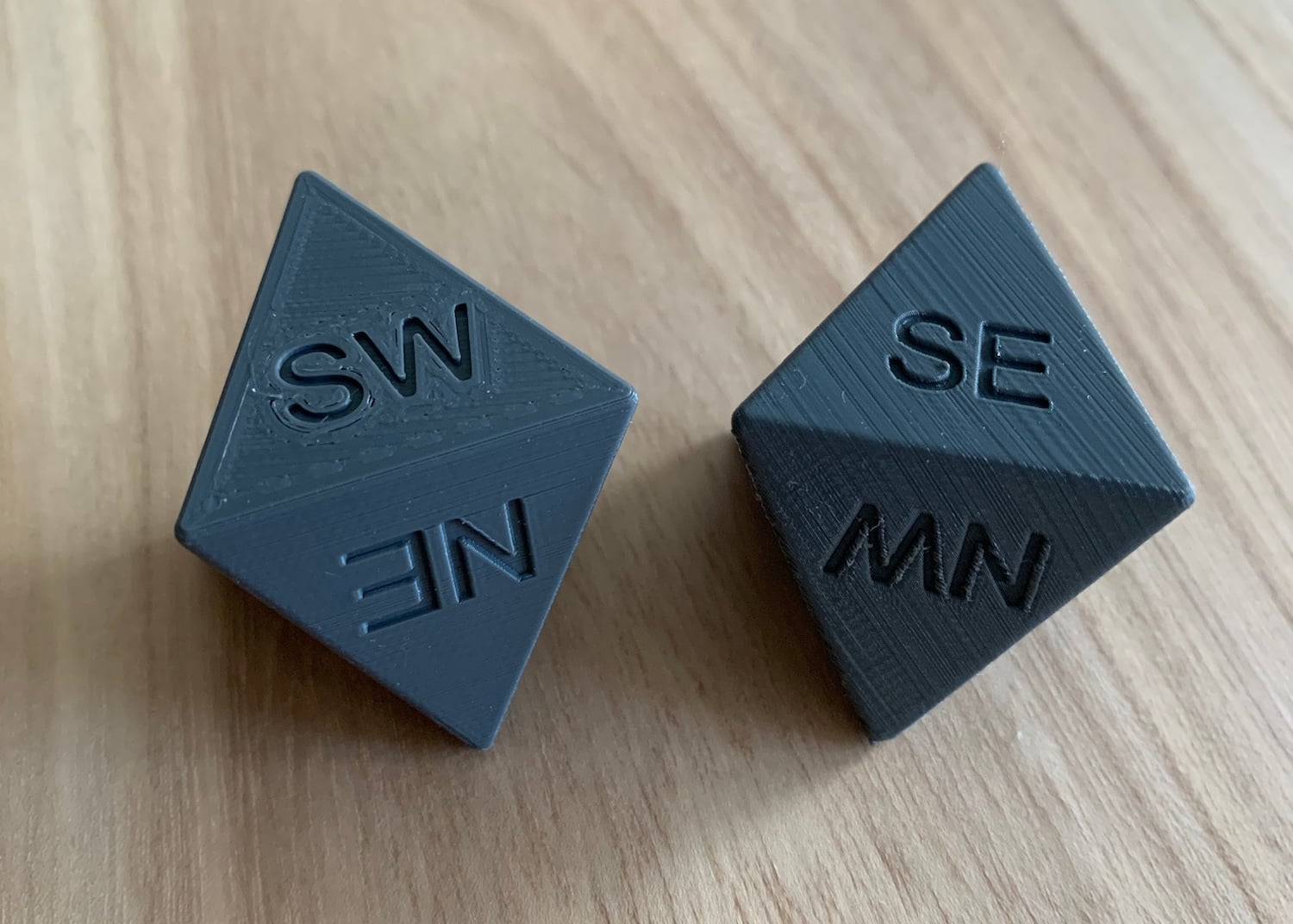 Wind direction dice
