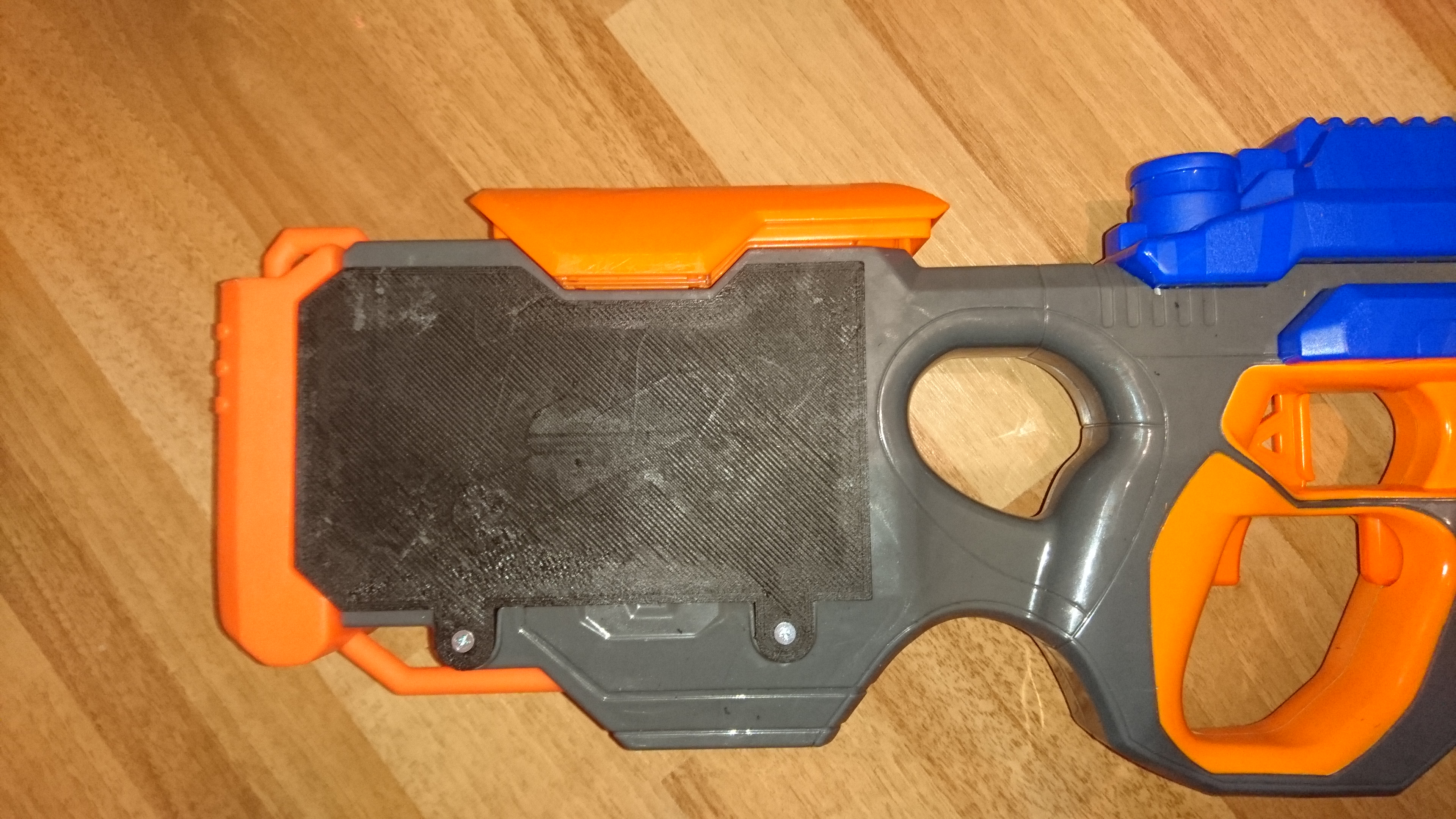 Nerf Hyperfire battery cover