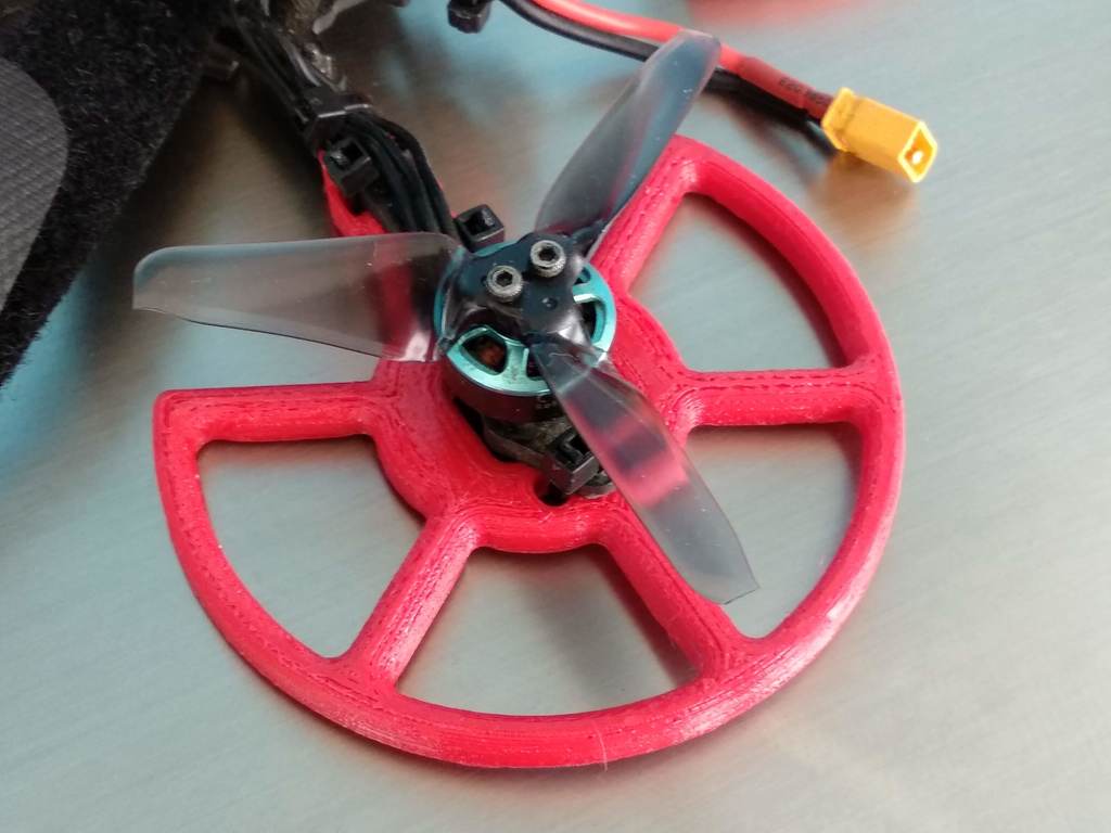 Flat propeller protection for 150 mm fpv frame (3 inches props) 
