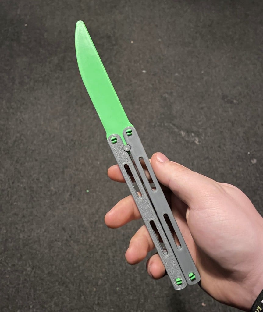 Butterfly Knife Balisong Trainer Remix