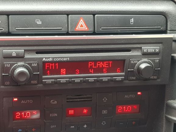 Audi Car Radio Buttons