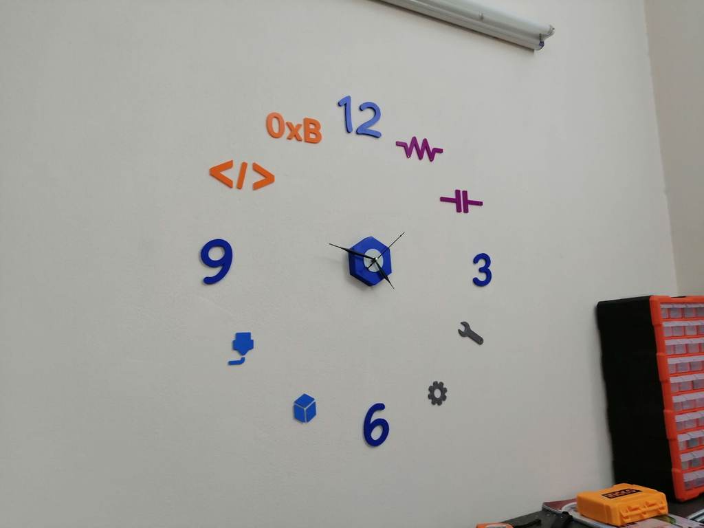 Wall Clock for Engineers