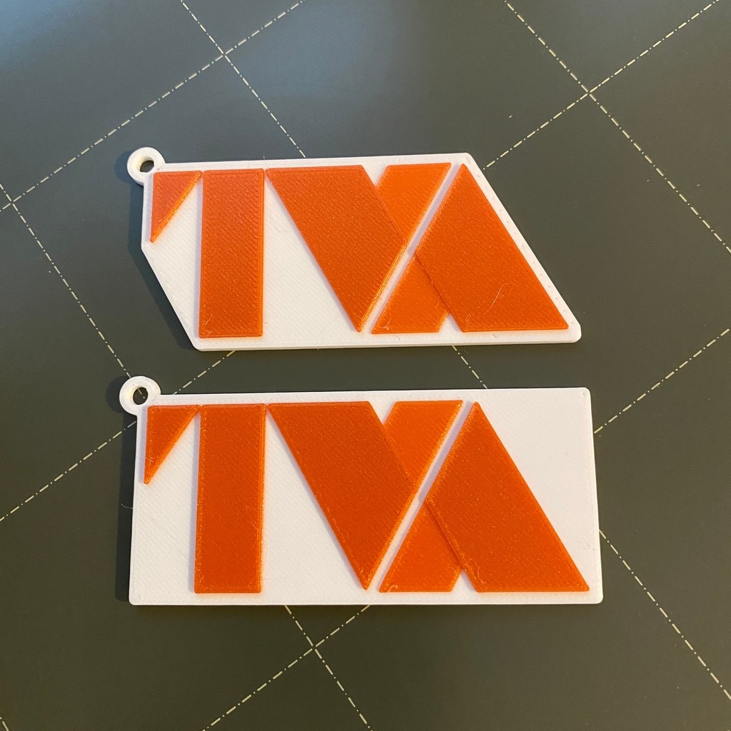 Loki TVA Logo Keychains
