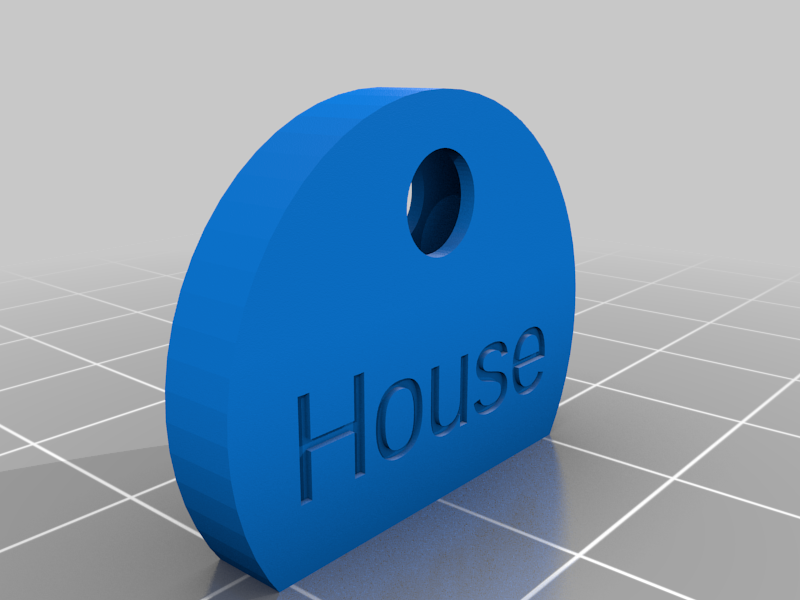 Customizable Key Cap (with doubled sided text)
