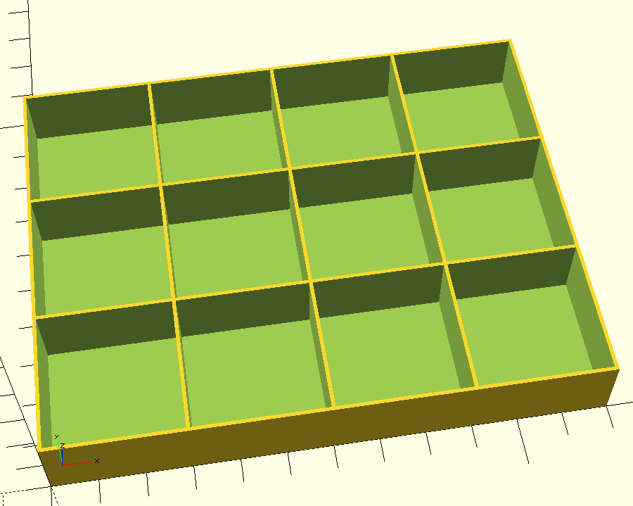 Customisable Drawer Insert Divider