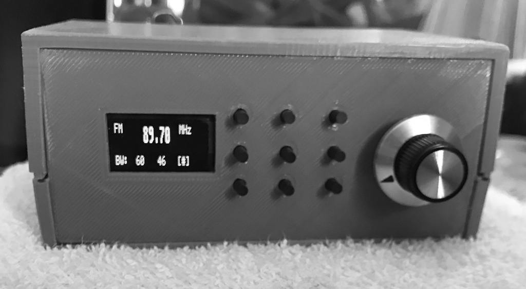 Arduino SI4735 DSP RADIO ENCLOSURE 