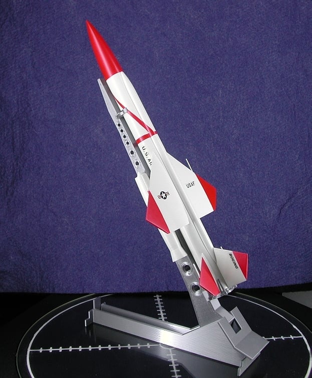 Bomarc Missile with Launcher
