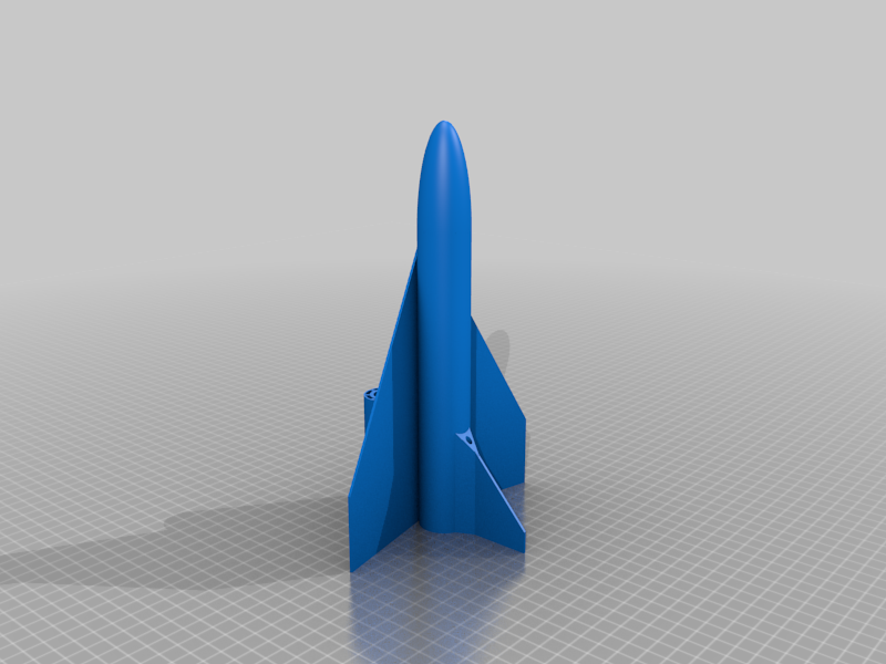 Parametric Rocket/Glider Model Rockets