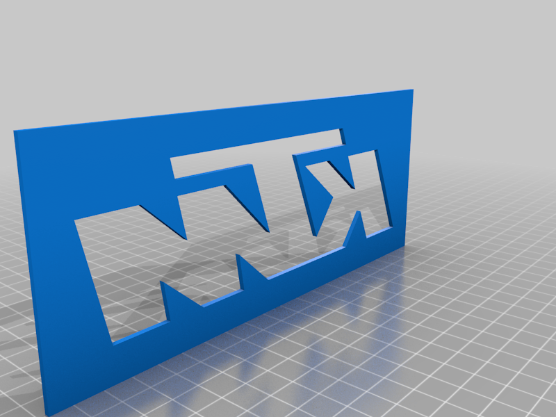 KTM Logo Stencil