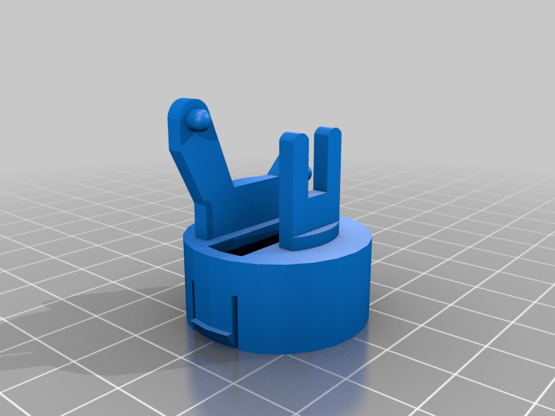 In-Place Microswitch Holder for Arcade Button
