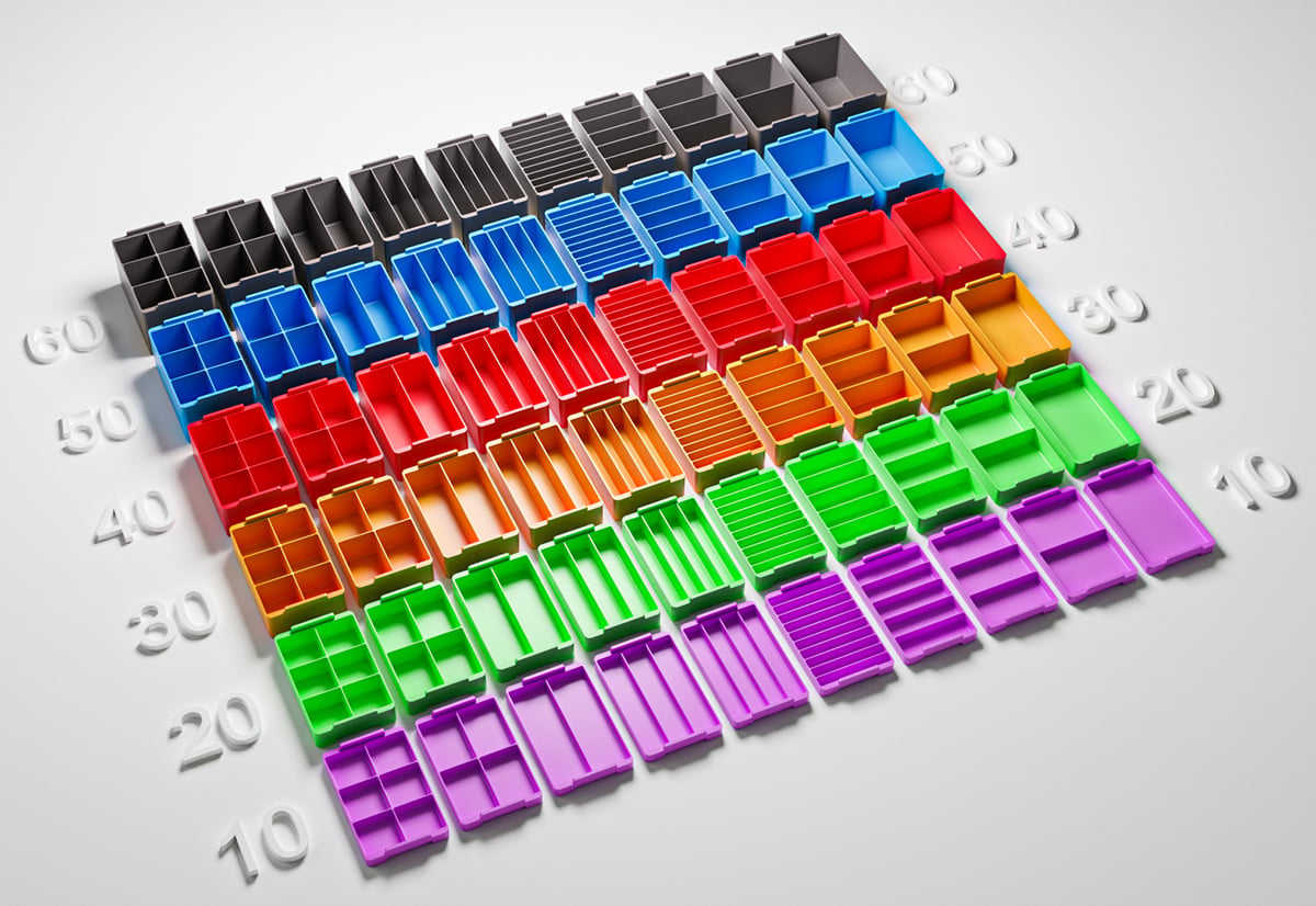 Modular boxes for every little thing (storage system)