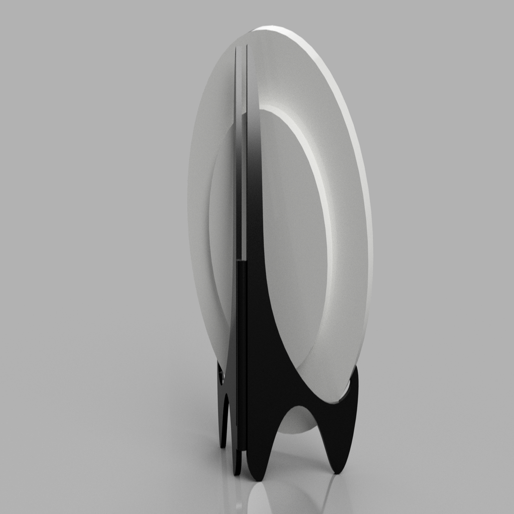 Small plate stand (diameter ~12cm)