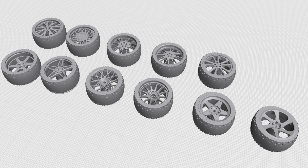 Lego Speed Champions Rims Set