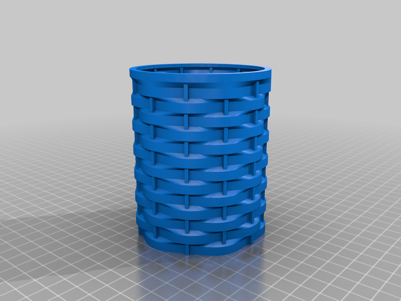 Weaved Texture Planter Pot