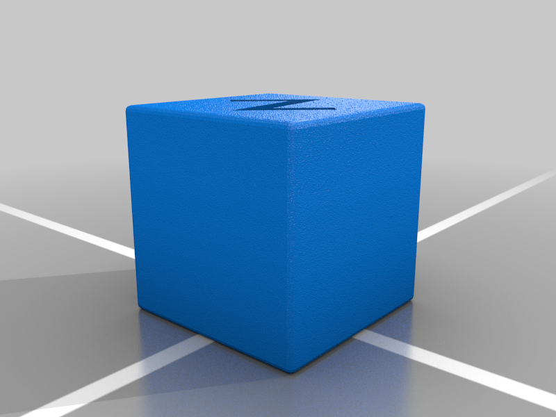Custom Calibration Cube