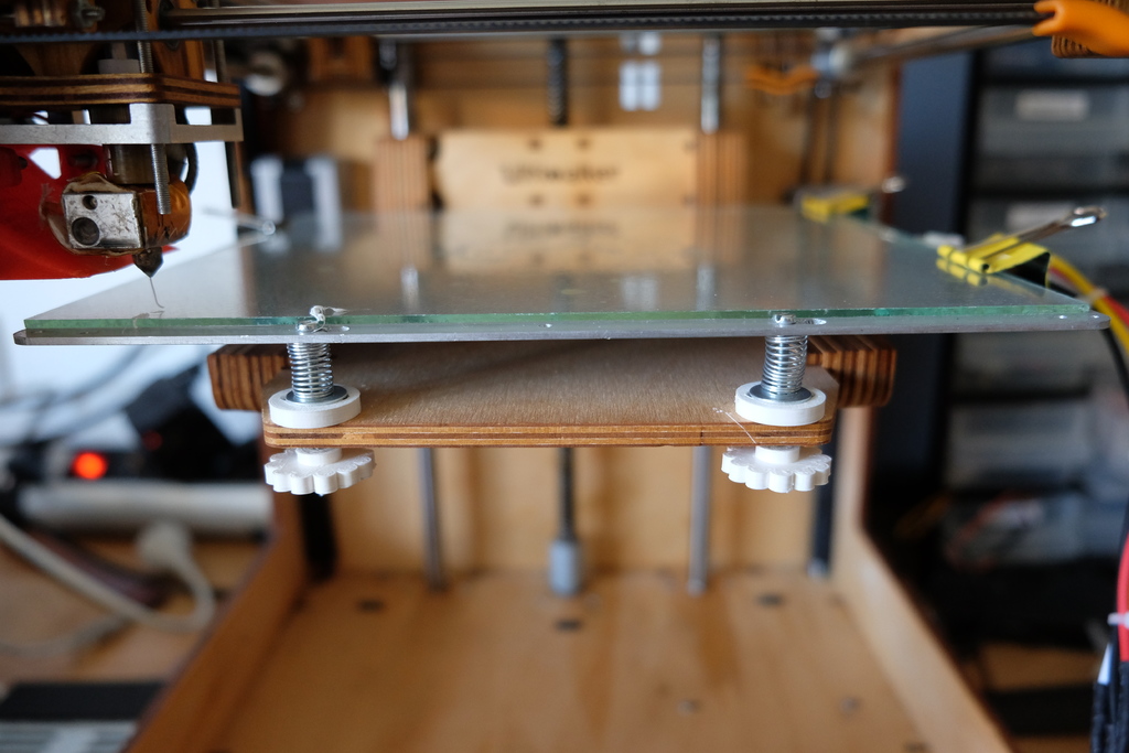 3-point levelling for Ultimaker Original (with heated bed)