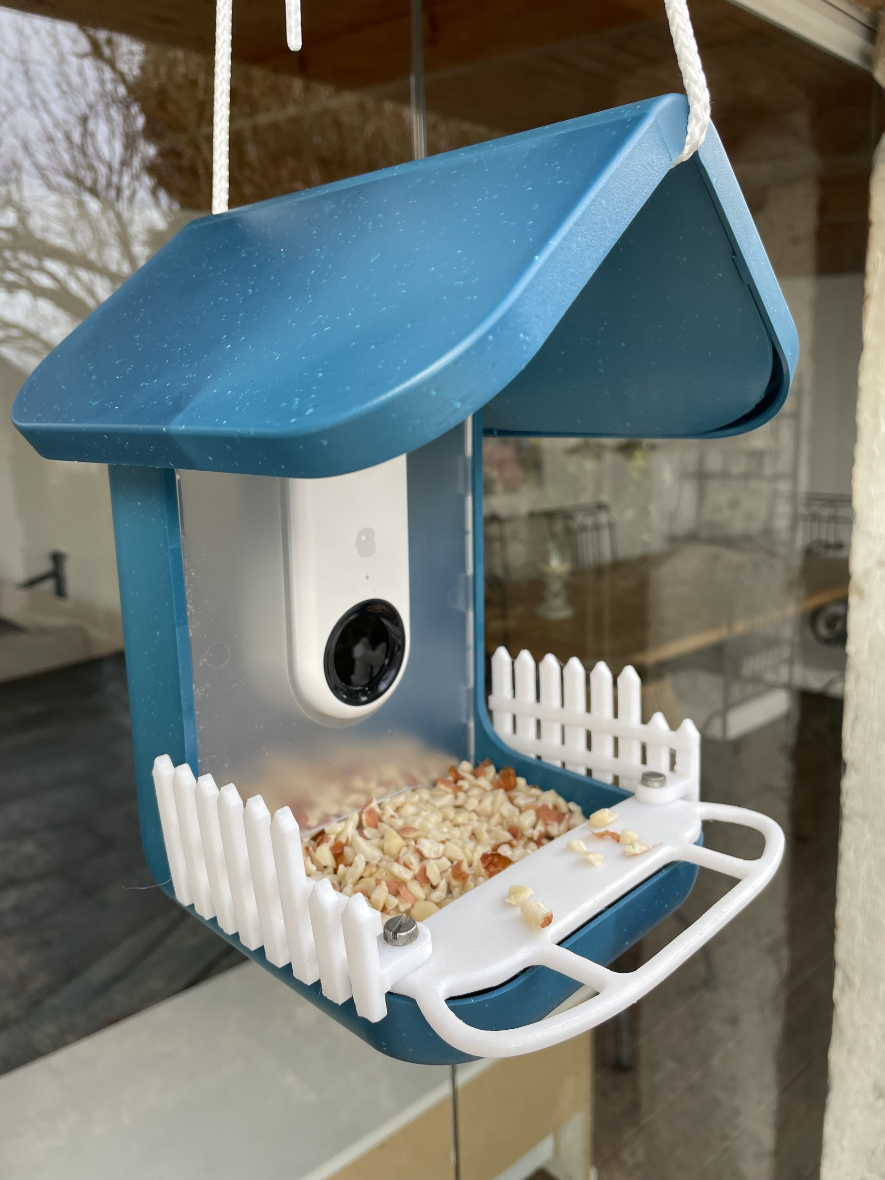 Bird Buddy Perch with metal threaded inserts