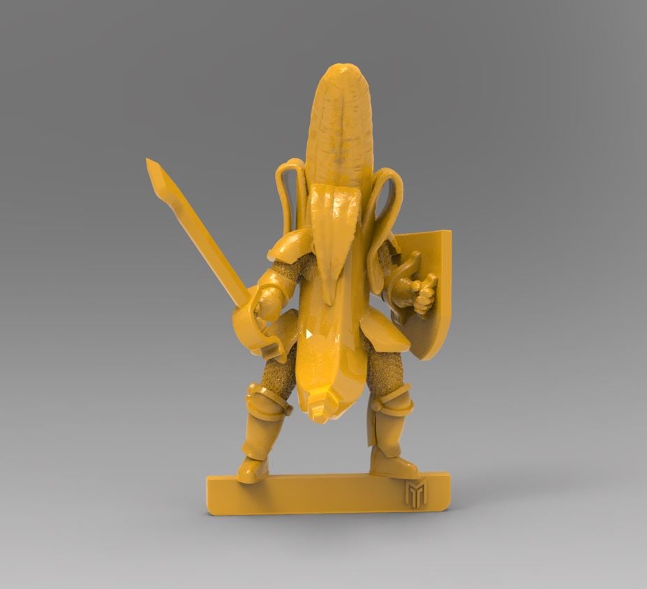 28mm - Banana Knight v2 - Redux !