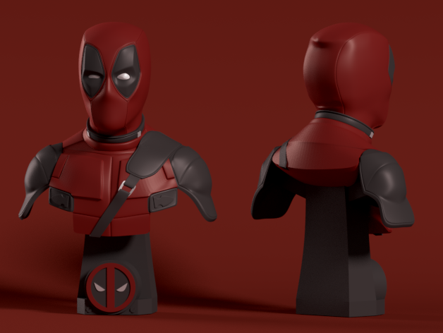 Deadpool Bust