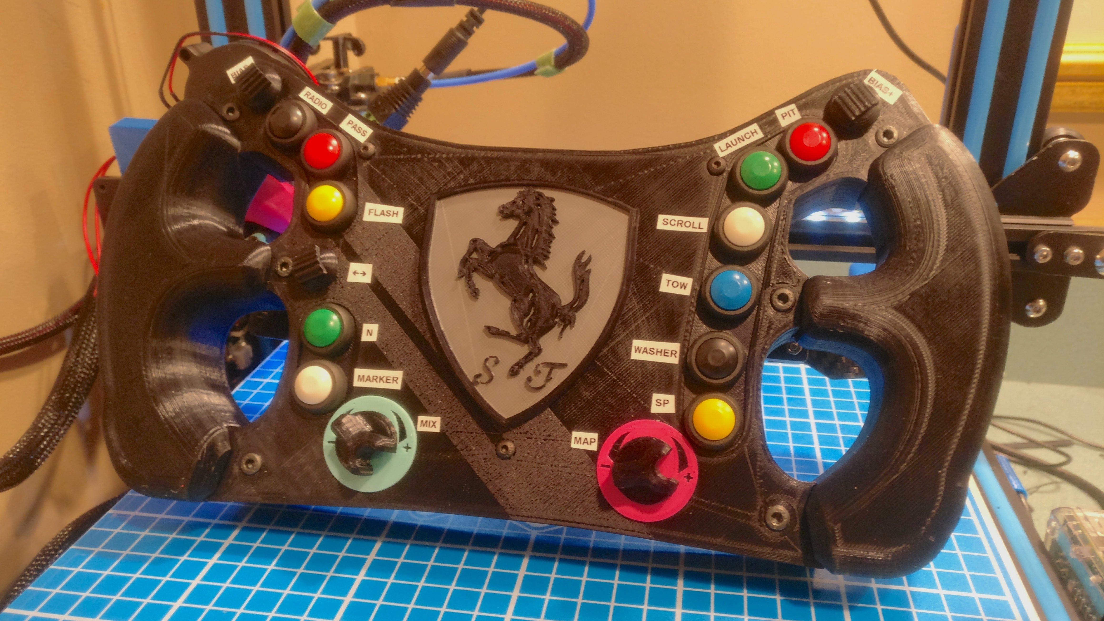 Ferrari 488 GT3/GTE Sim Racing Rim