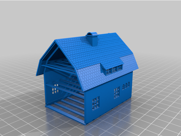 FICHIER pour imprimante 3D : maison Featured_preview_SidesRoof