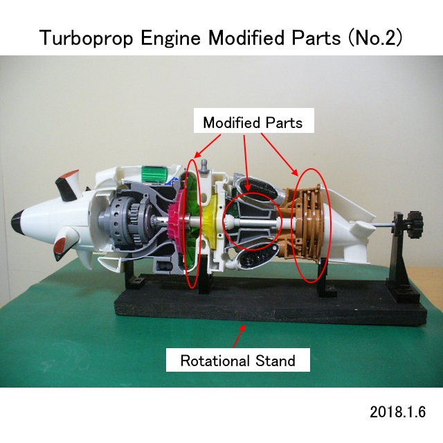 Turboprop Engine Modified Parts (No.2)