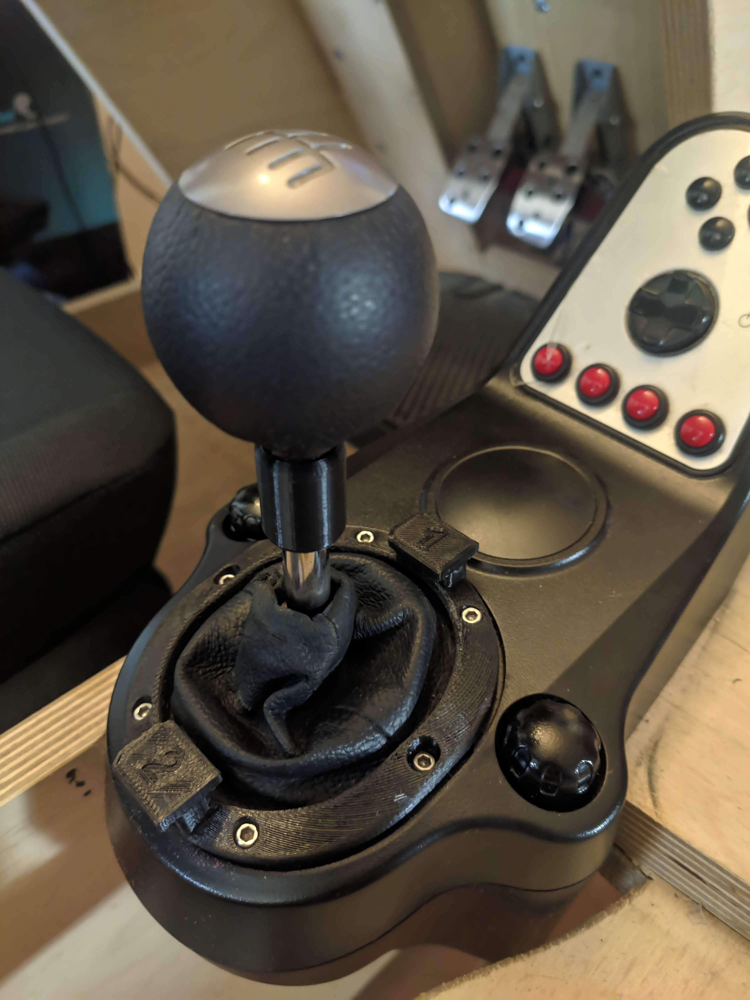 Logitech G27/G29 Knob Extension