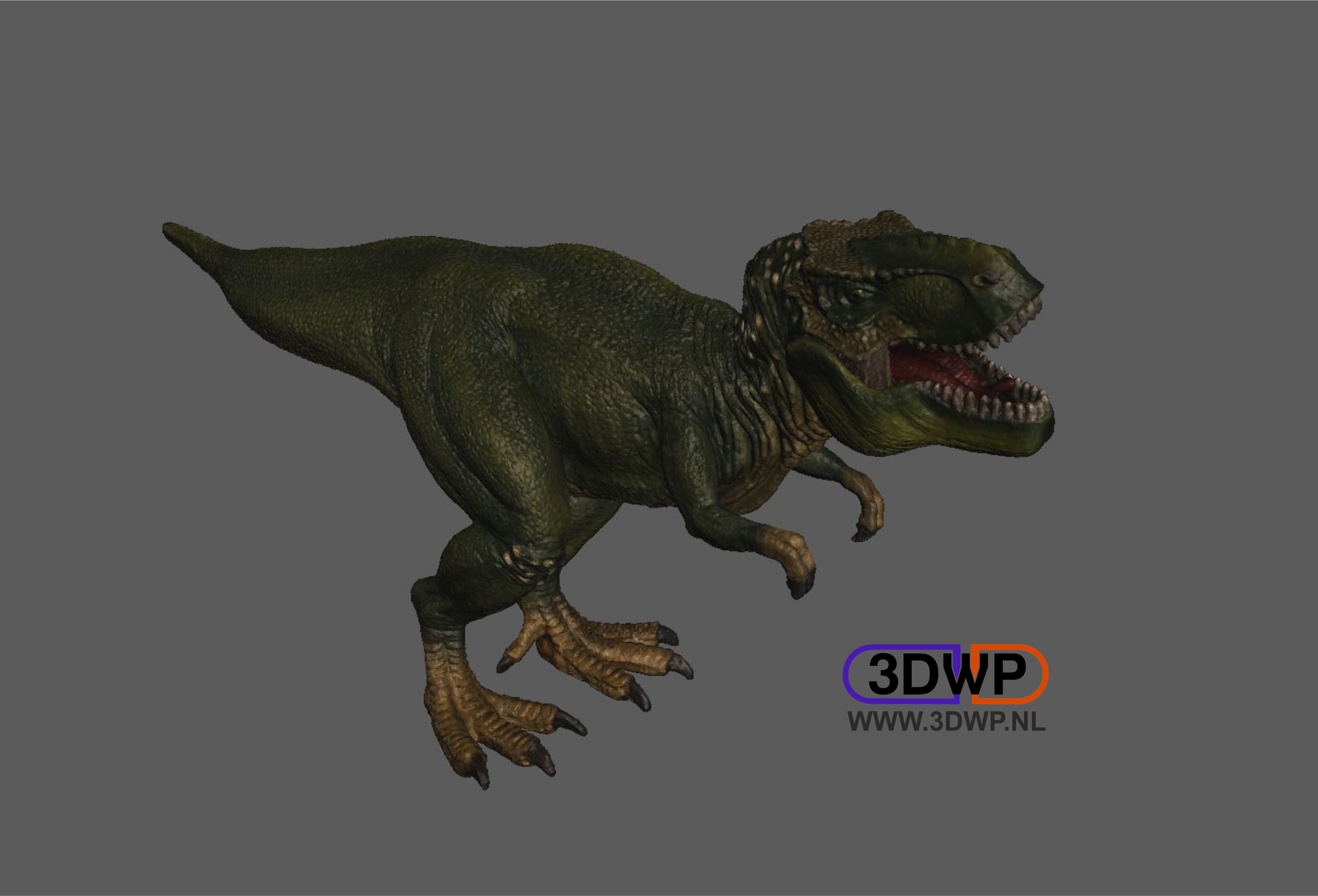 Image of Tyrannosaurus Rex Figurine 3D Scan