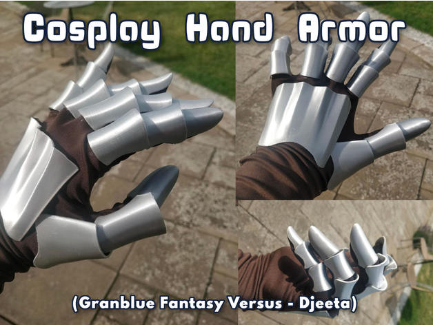 Cosplay Hand Armor V1 Djeeta Granblue Fantasy