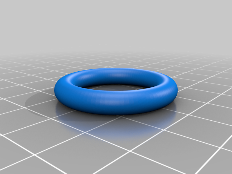 My Customized Parametric O-Ring (Torus)2