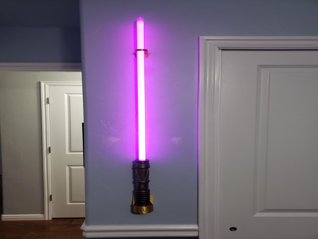 lightsaber wall mount