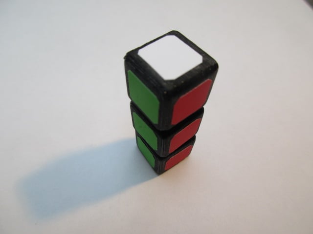 Mini 1x1x3 twisty puzzle (print in place)