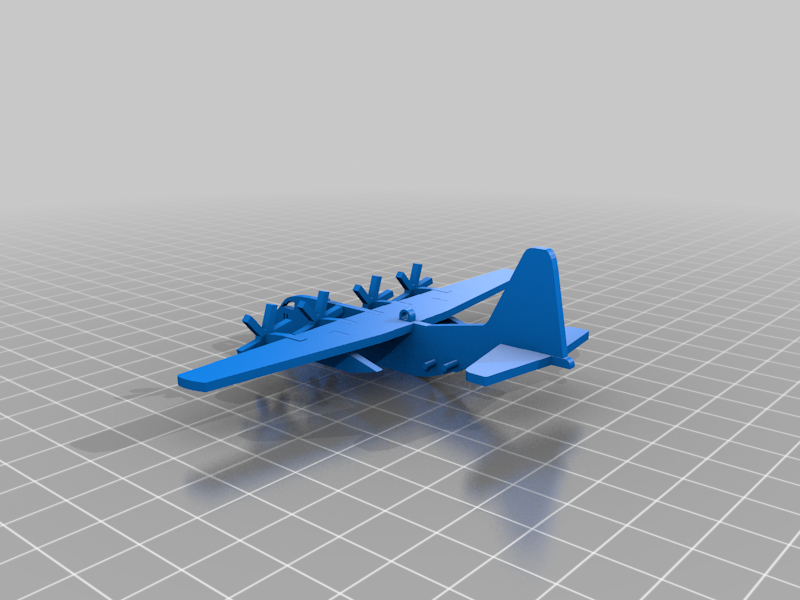 AC-130 J Ghostrider 2D-ish Model Kit