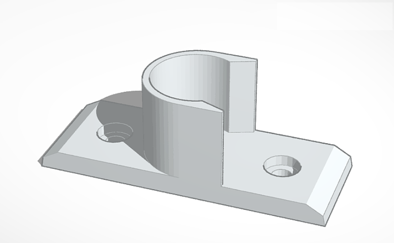 Hanger Rod Flange Bracket