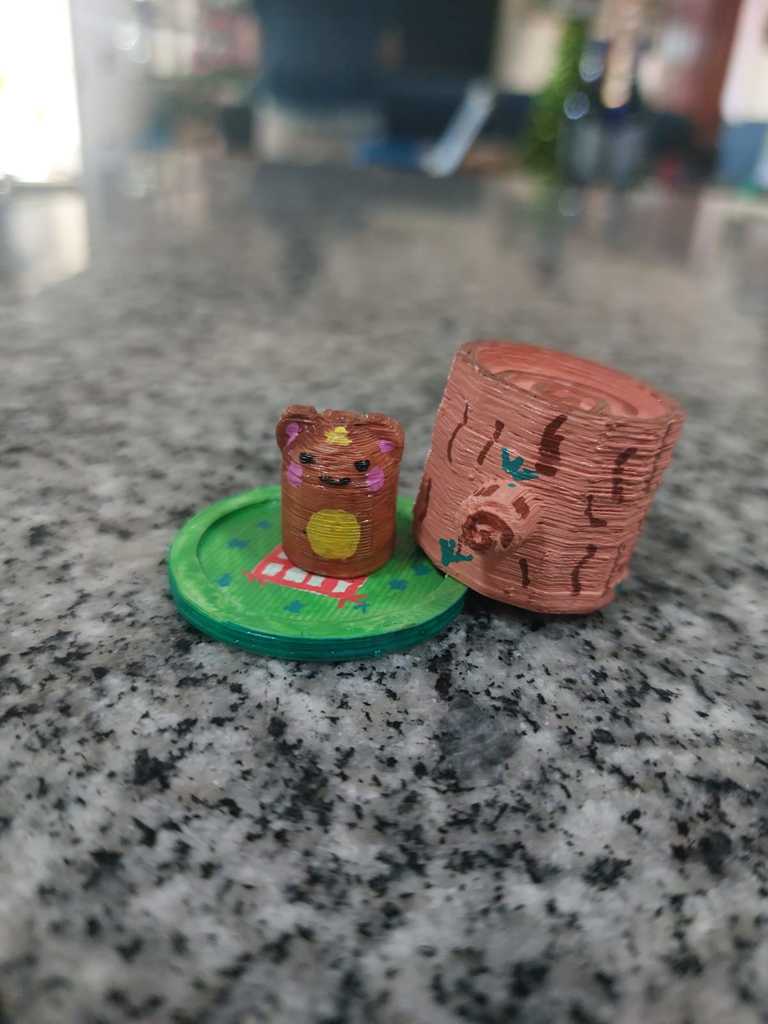  Tiny Bear Surprise!- By Violeta