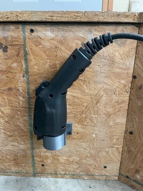 J1772 EV Charger Plug holder/dock