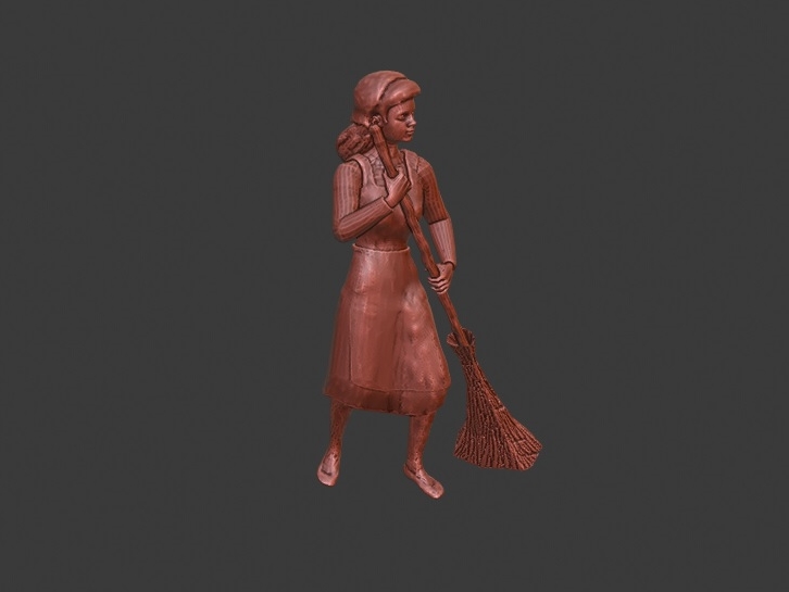 Sweeping Villager