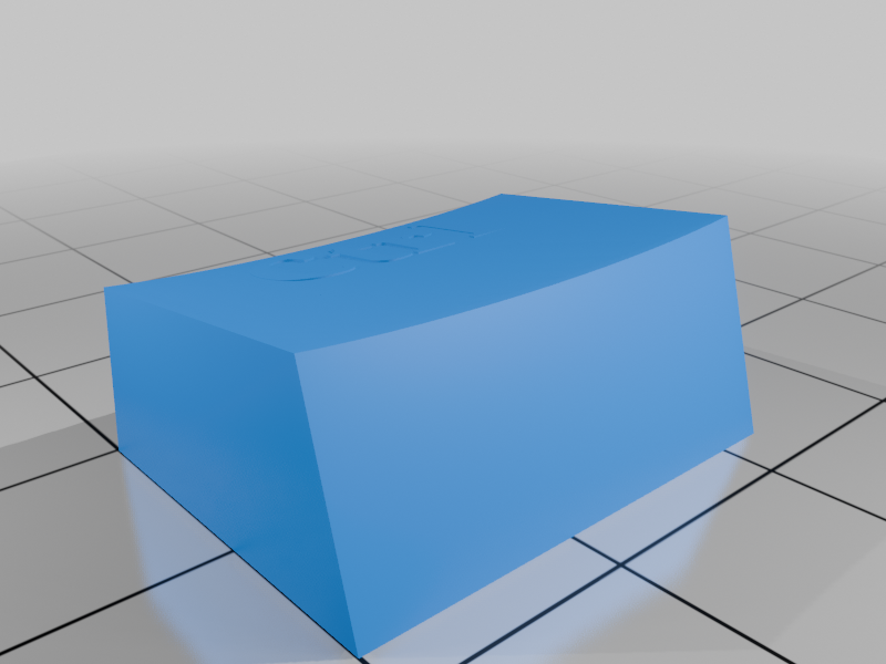 (mostly) OEM designed key cap for mecha mini with red cherry switches