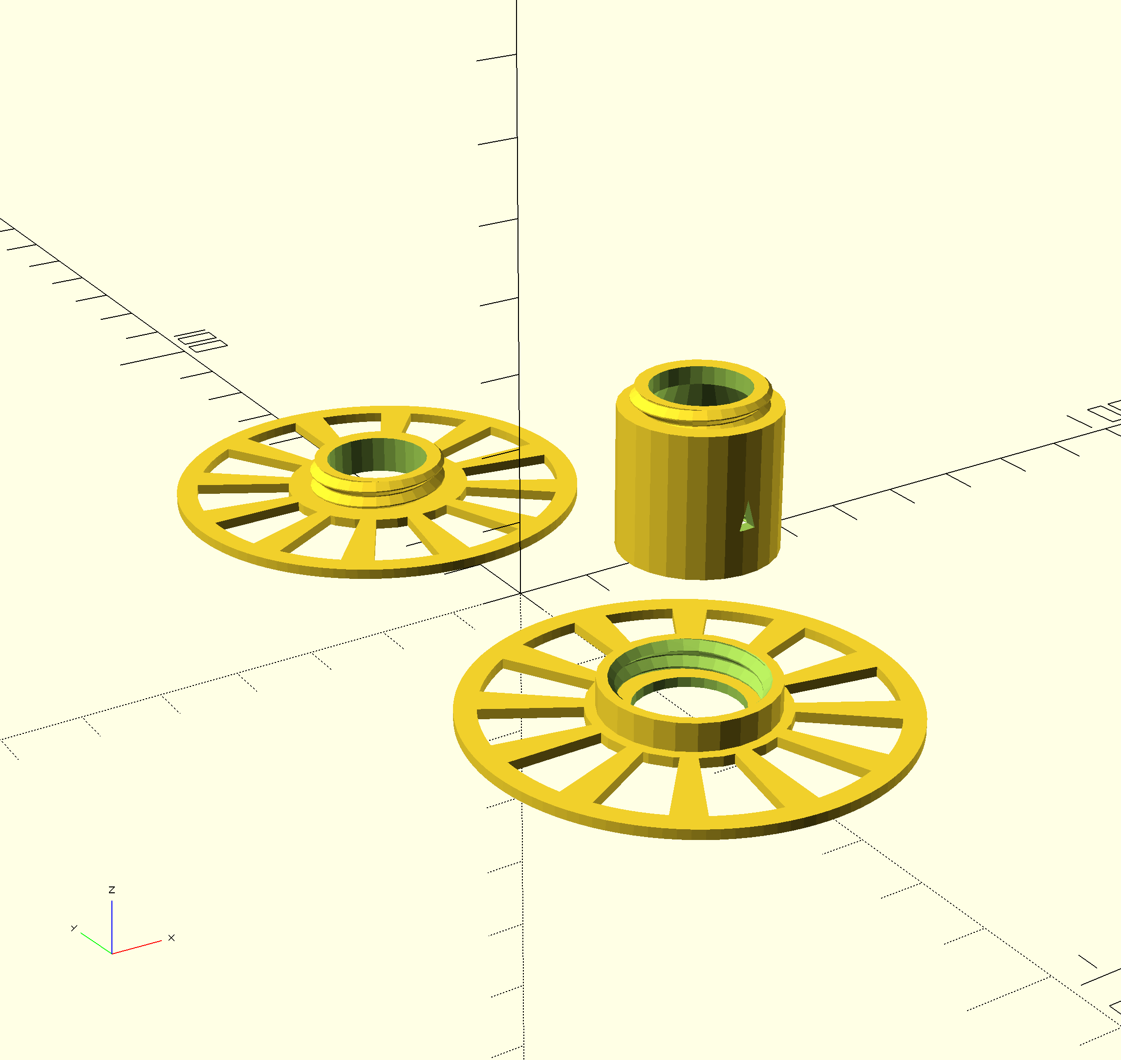 Parametric Wire Spools