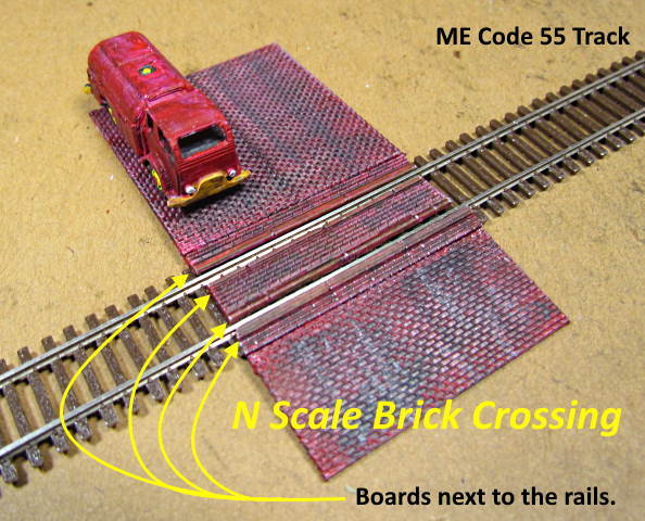N Scale - Brick Crossing....