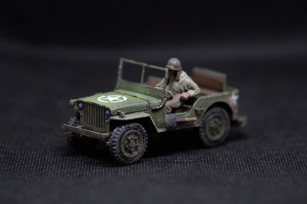 Jeep Willy 1:56 (28mm bolt action)