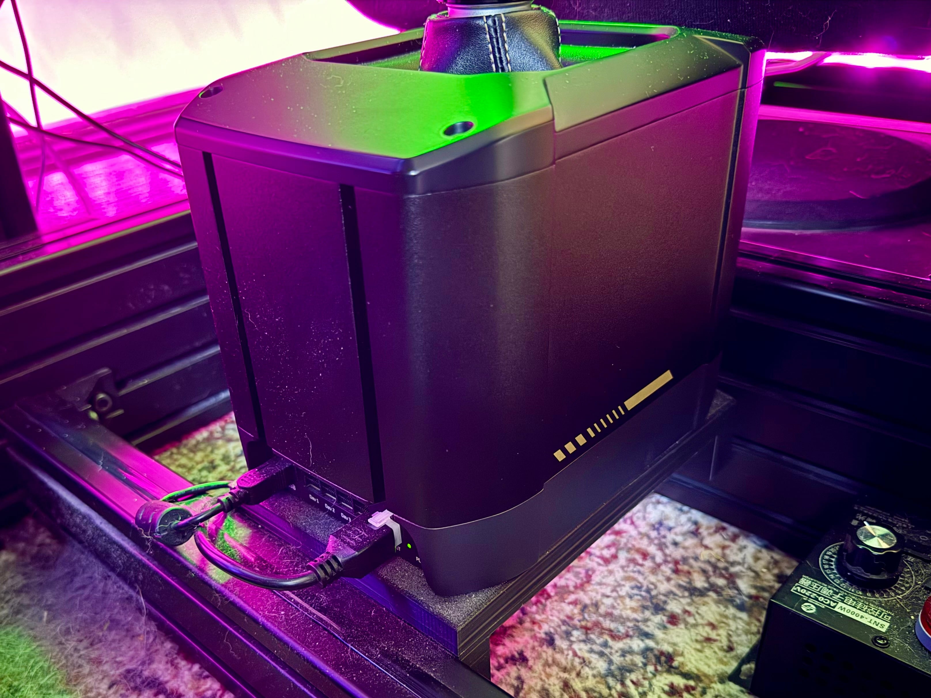 Moza AB9 mounting plate to aluminium rig