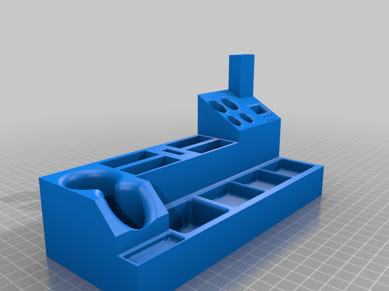 3D printer desktop organizer