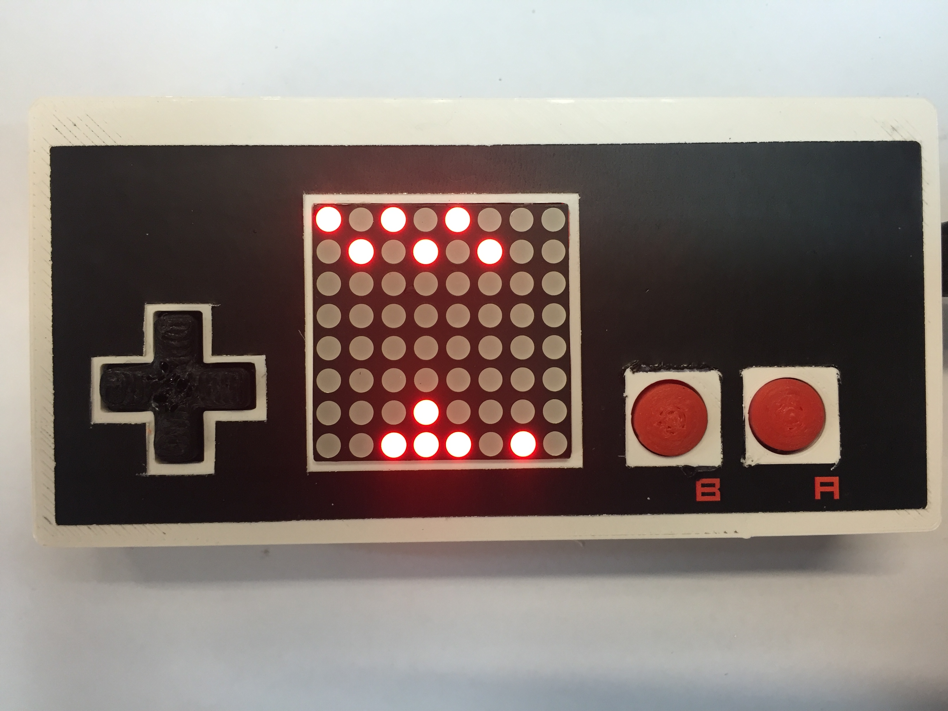 Nantendo LED matrix console game