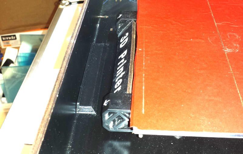LCD Hole Cover for CTC, Flashforge and similar