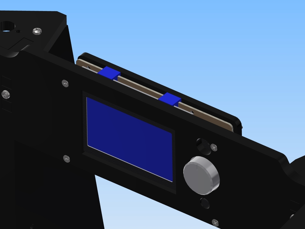 Anet A6 display clip